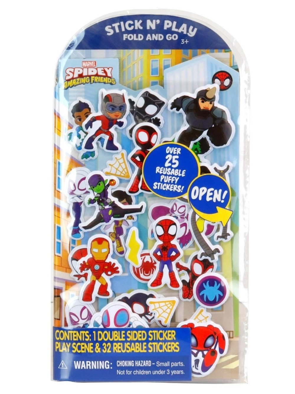 4 Spider-Man Removable Stickers